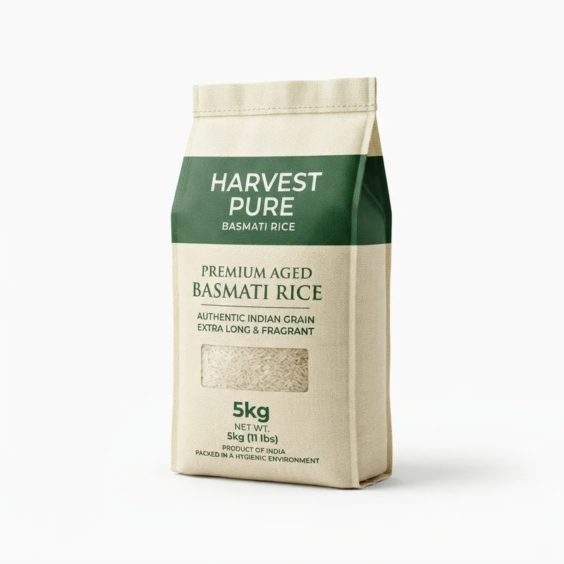 A bag of basmati rice